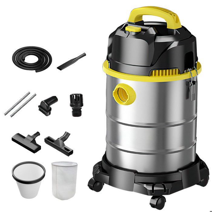 3-in-1 Multifunctional Industrial Vacuum Cleaner 3300W - 23KPA – Large 40L Capacity – For Workshop, Car, Construction Site – 70dB