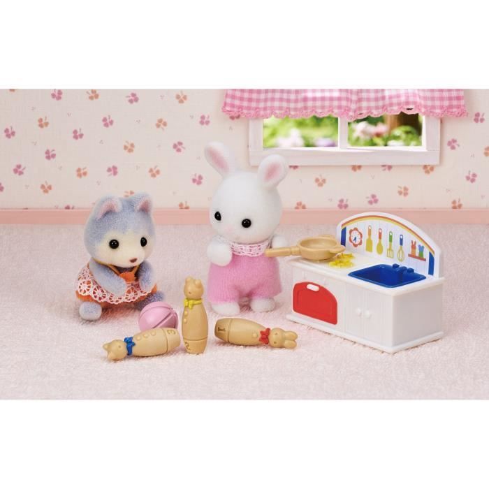 Figurines miniatures - SYLVANIAN FAMILIES - Le coffre à jouets des bébés