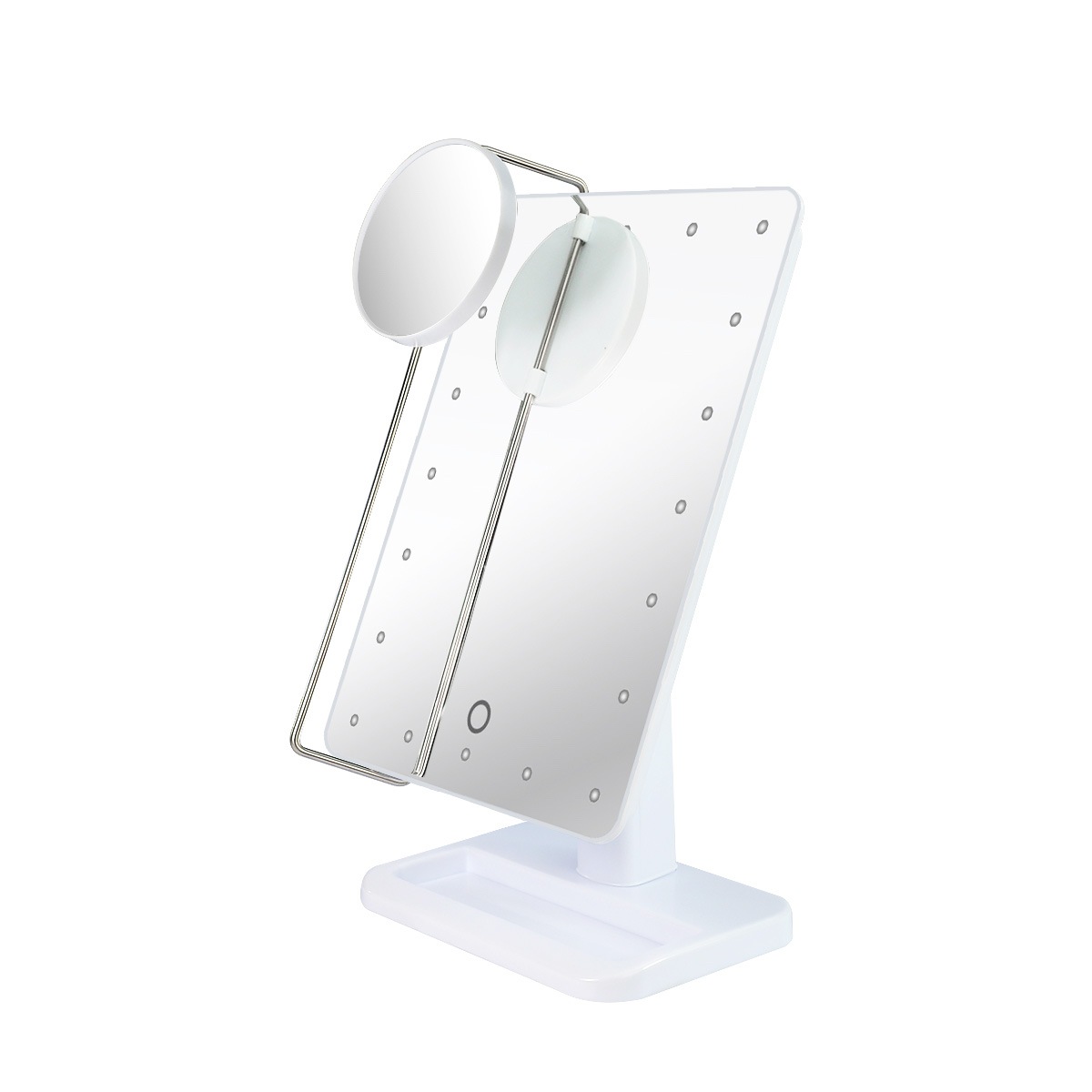 UNIQ UNIQ Miroir de maquillage Hollywood avec lumière LED et grossissement 10X