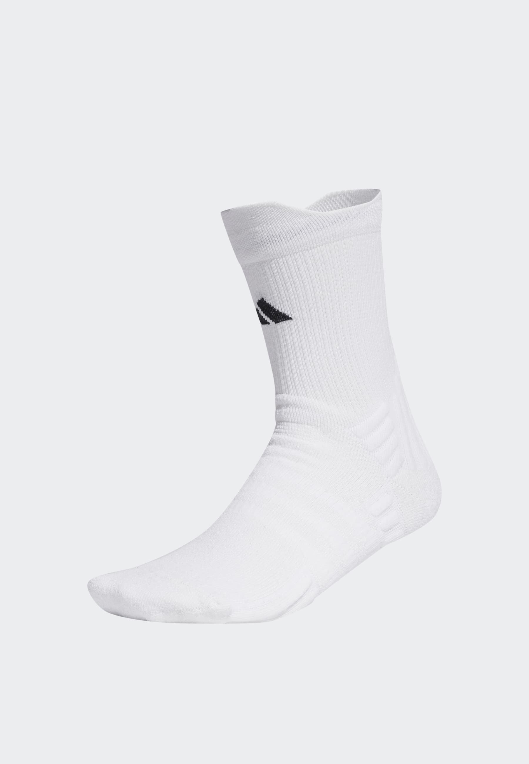 adidas Performance TENNIS CREW UNISEX - Chaussettes de sport - blanc et noir