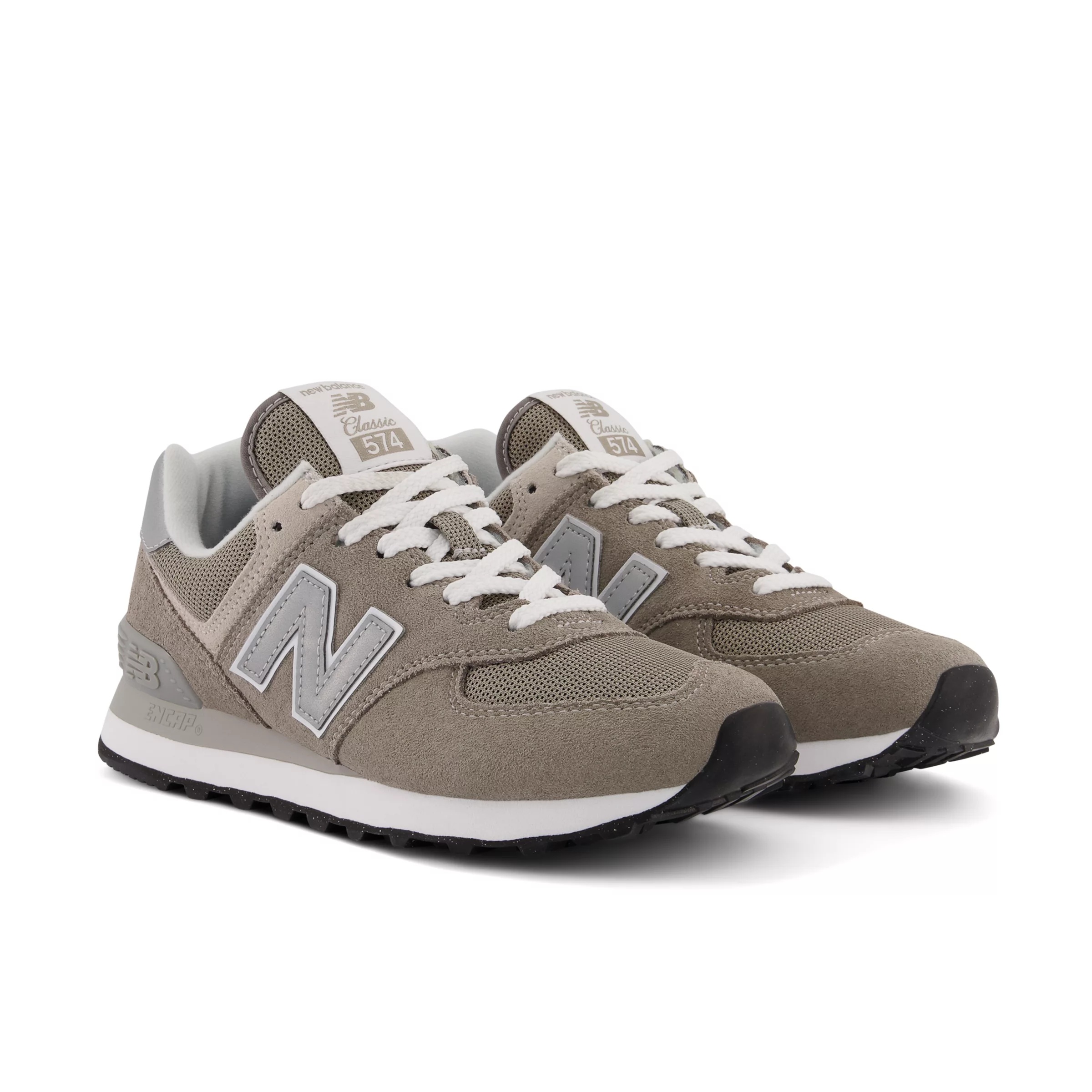 574 Core Grey with White