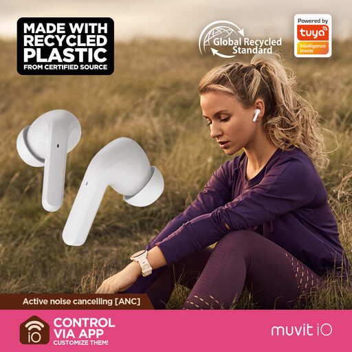 Muvit Io Smart True Wireless Kopfhörer