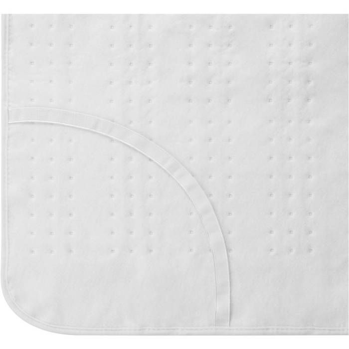 Cubrecolchón calefactable Medisana HU 674 de 100 W, color blanco.