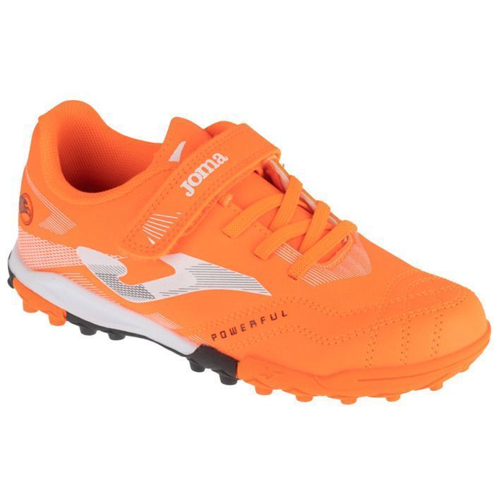 Botas de fútbol para césped artificial para niño - Rojas - Joma Powerful Jr 26 POJS TFV