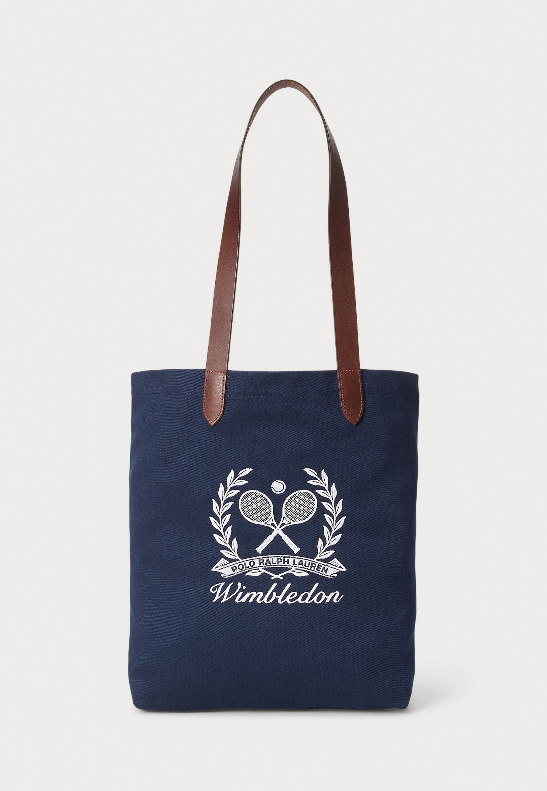Polo Ralph Lauren WIMBLEDON LOGO SHOPPER TOTE UNISEX - Kabelka - rafinovaná námornícka modrá