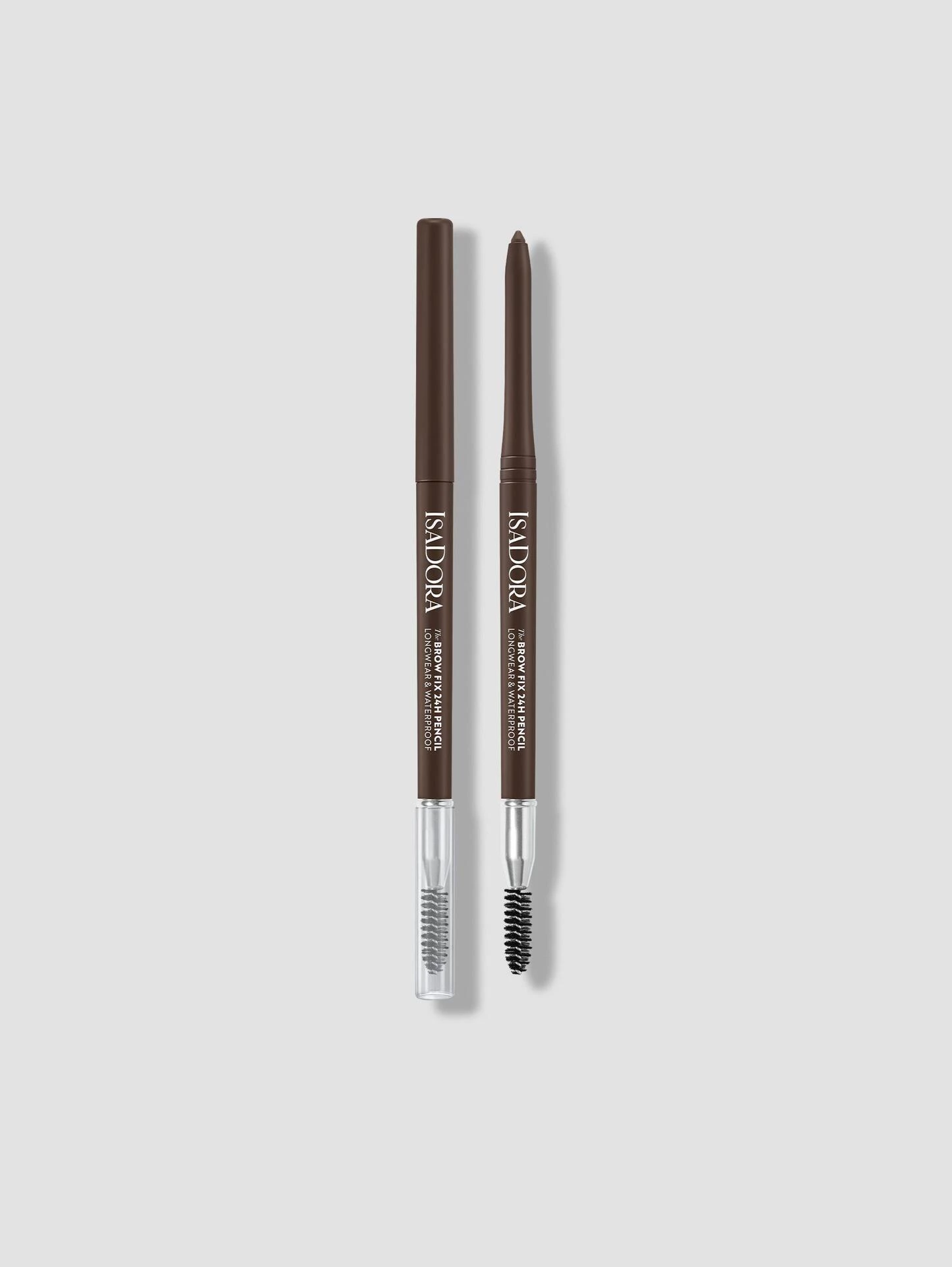 Creion de sprâncene Brow Fix 24H 02 Maro închis - Isadora