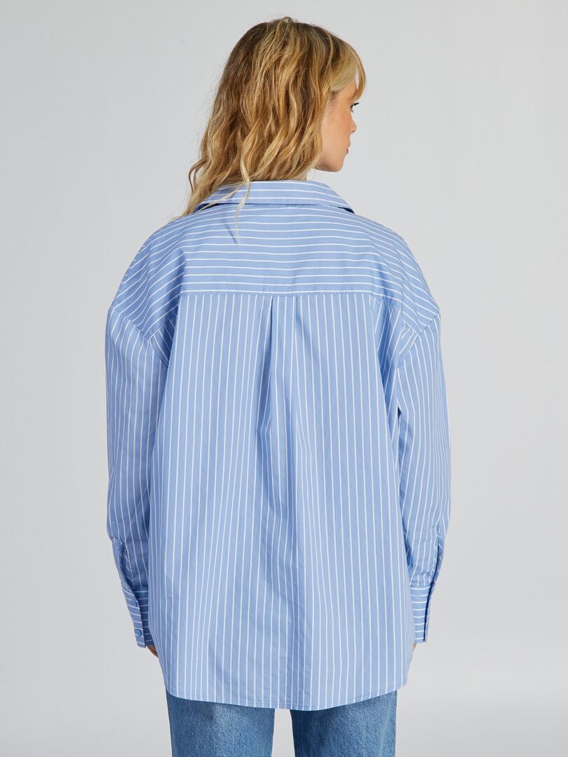 Blouse - BLAUW