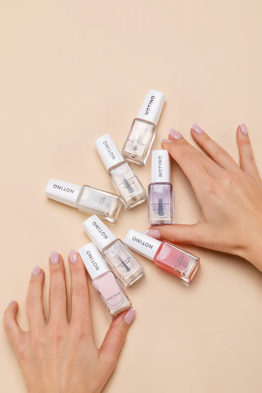 Notino Nail Care Dvojitý podkladový a vrchný lak podkladová a vrchná vrstva na nechty