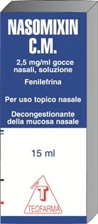 TEOFARMA Nasomixin Cm Tropfen 15 ml 2,5 mg ml