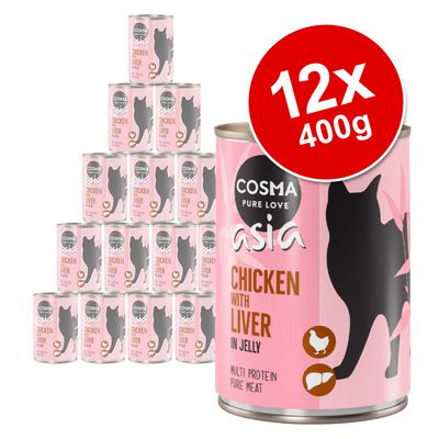 Cosma Asia en sachet individuel de 12 x 400 g