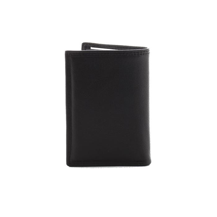 Francinel Bruges - Tarjetero de piel negra 67924-BLACK