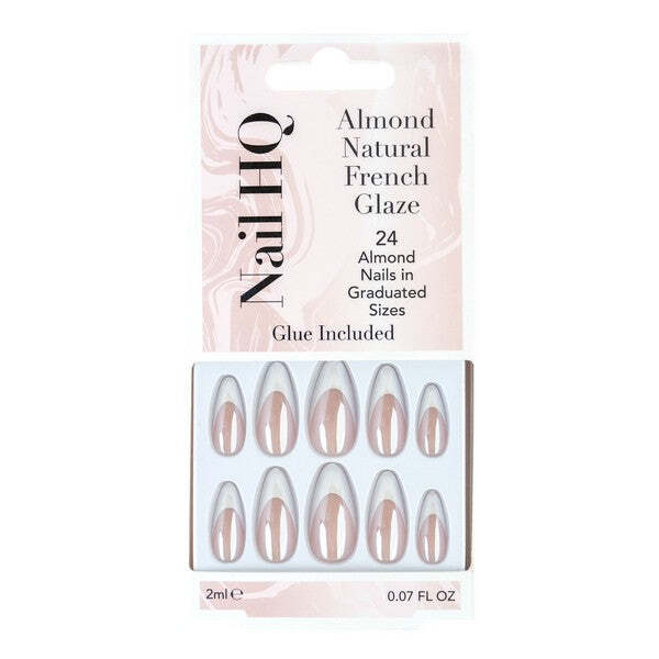Nail HQ Mandulás Natúr Francia Lazúros Körömlakk (24 db)
