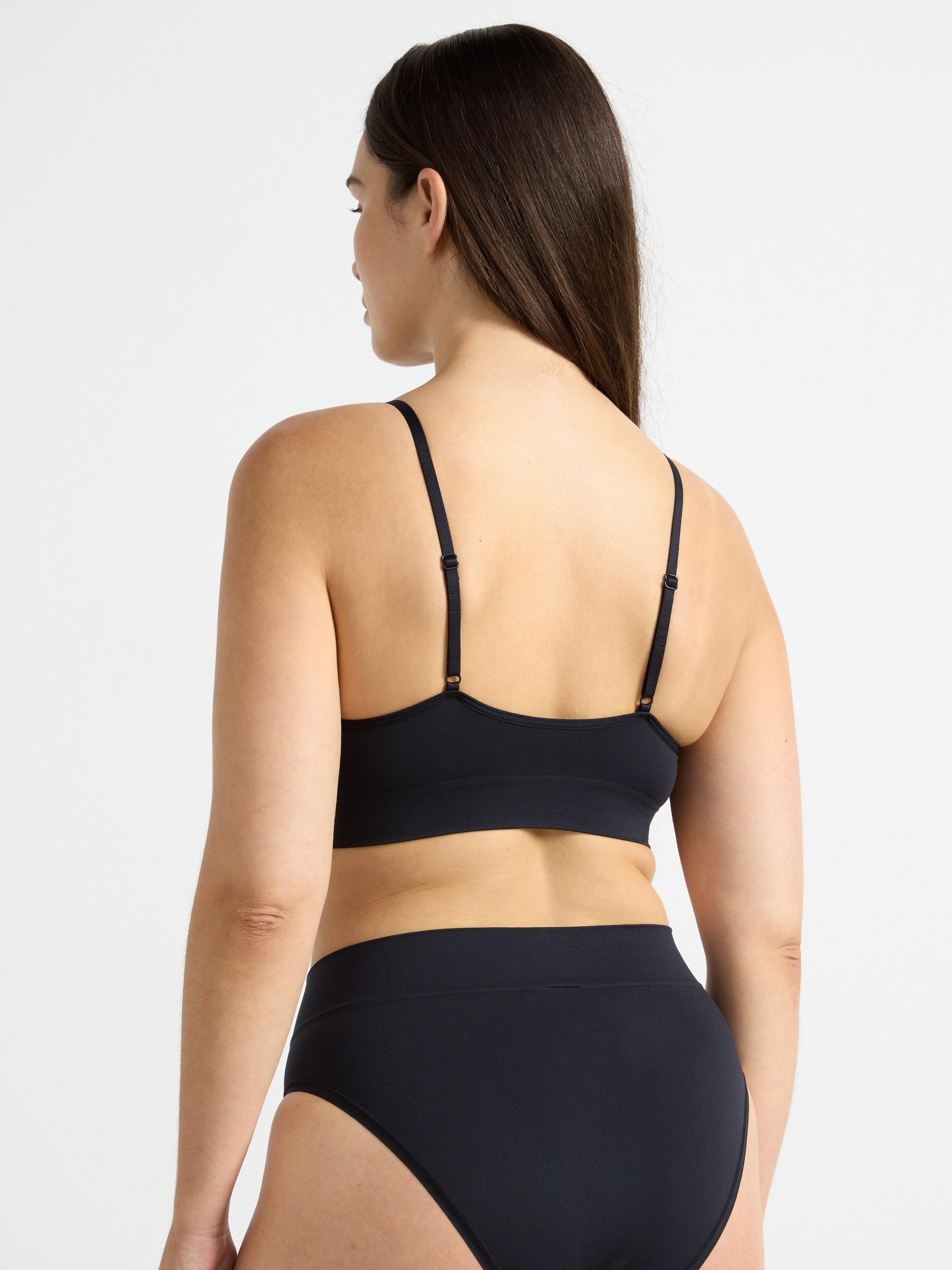 Push up sin costuras - negro