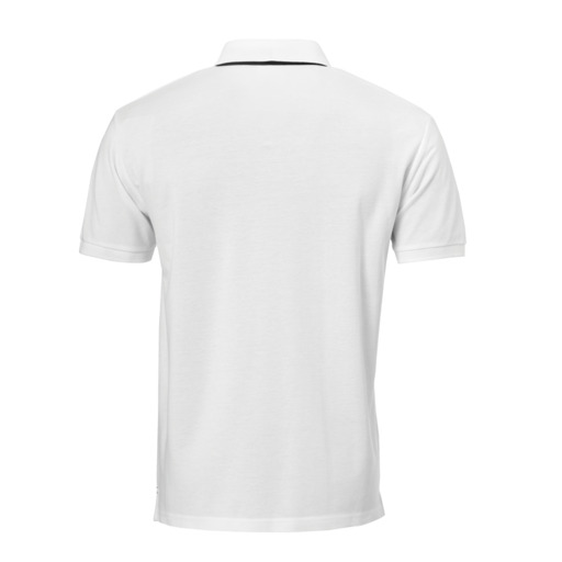  Camisa polo Essential Prime branca/preta Uhlsport