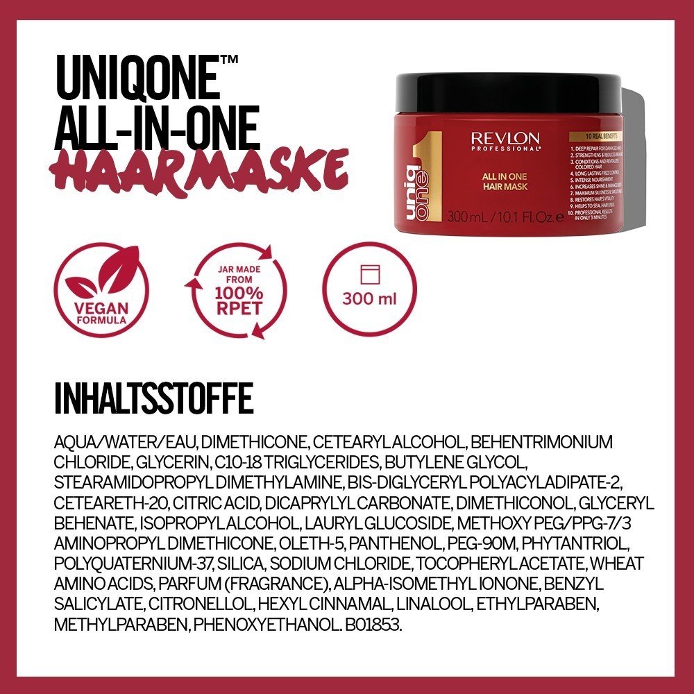 Revlon Professional UniqOne Superior matu maska - 300 ml