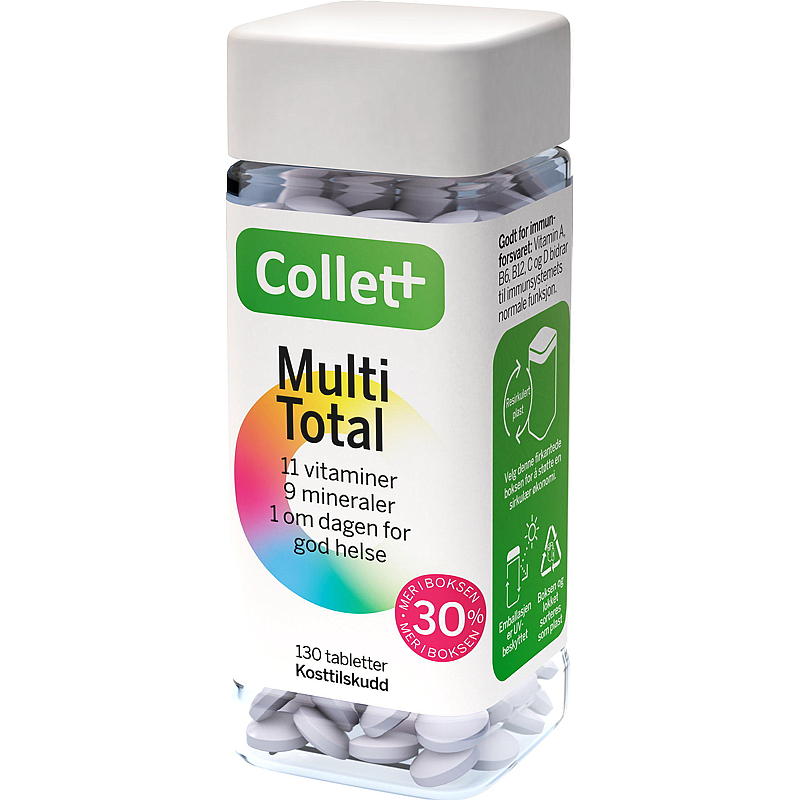 Collett Collett-monivitamiini 130 kpl.