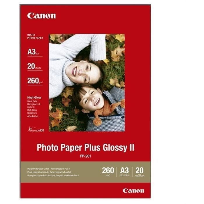 CANON PP-201 photo paper 260g/m2 - A3 format - 20 sheets