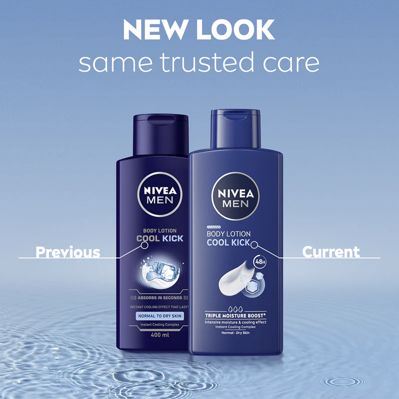 NIVEA MEN Cool Kick Hydratační tělové mléko