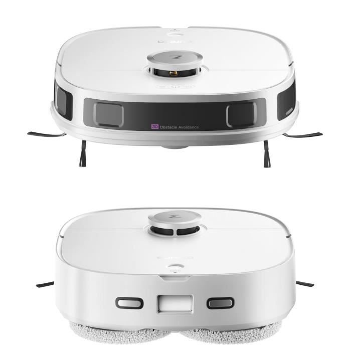 EUREKA J12 Ultra - Robô Aspirador e Mop com Estação de Esvaziamento Automático - Mop Rotativo - Navegação LiDAR Dupla