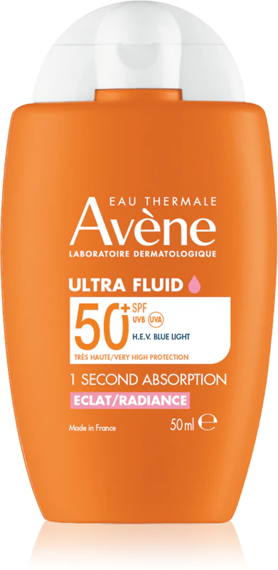 Avène Sun Ultra Fluid Radiance verhelderende vloeistof met zonbescherming