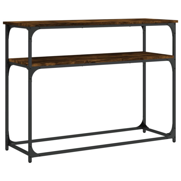 VidaXL Brąz 100 x 35.5 x 75 cm Materiał drewnopochodny