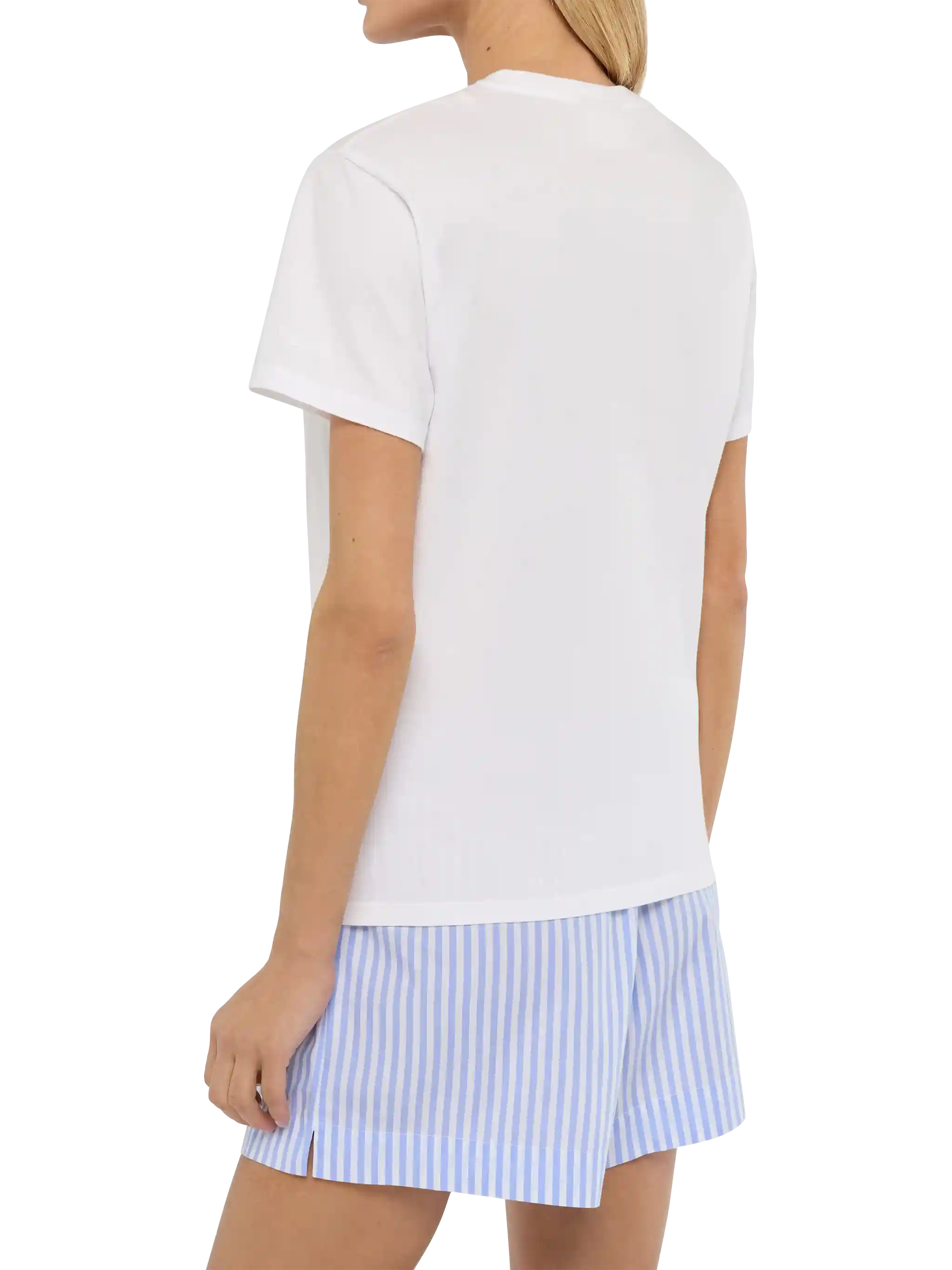 Emilie katoenen T-shirt met borduursel 