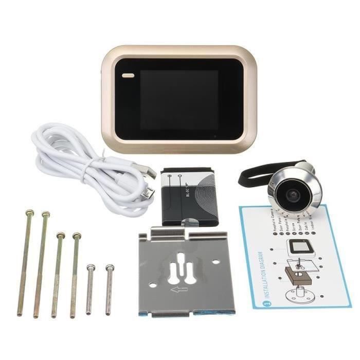 TEMPSA Doorbell - 160-Degree Video Camera - USB Charging Video Doorbell