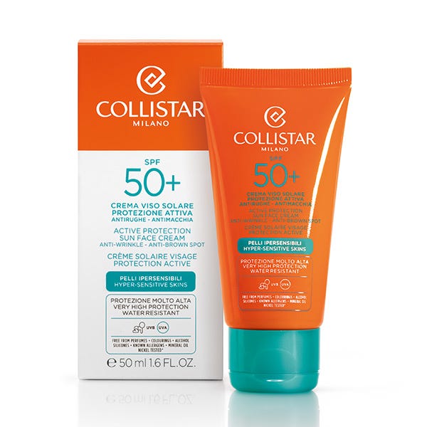 Aktiv beskyttelse ansigtssolcreme SPF 50+ | 50 ml