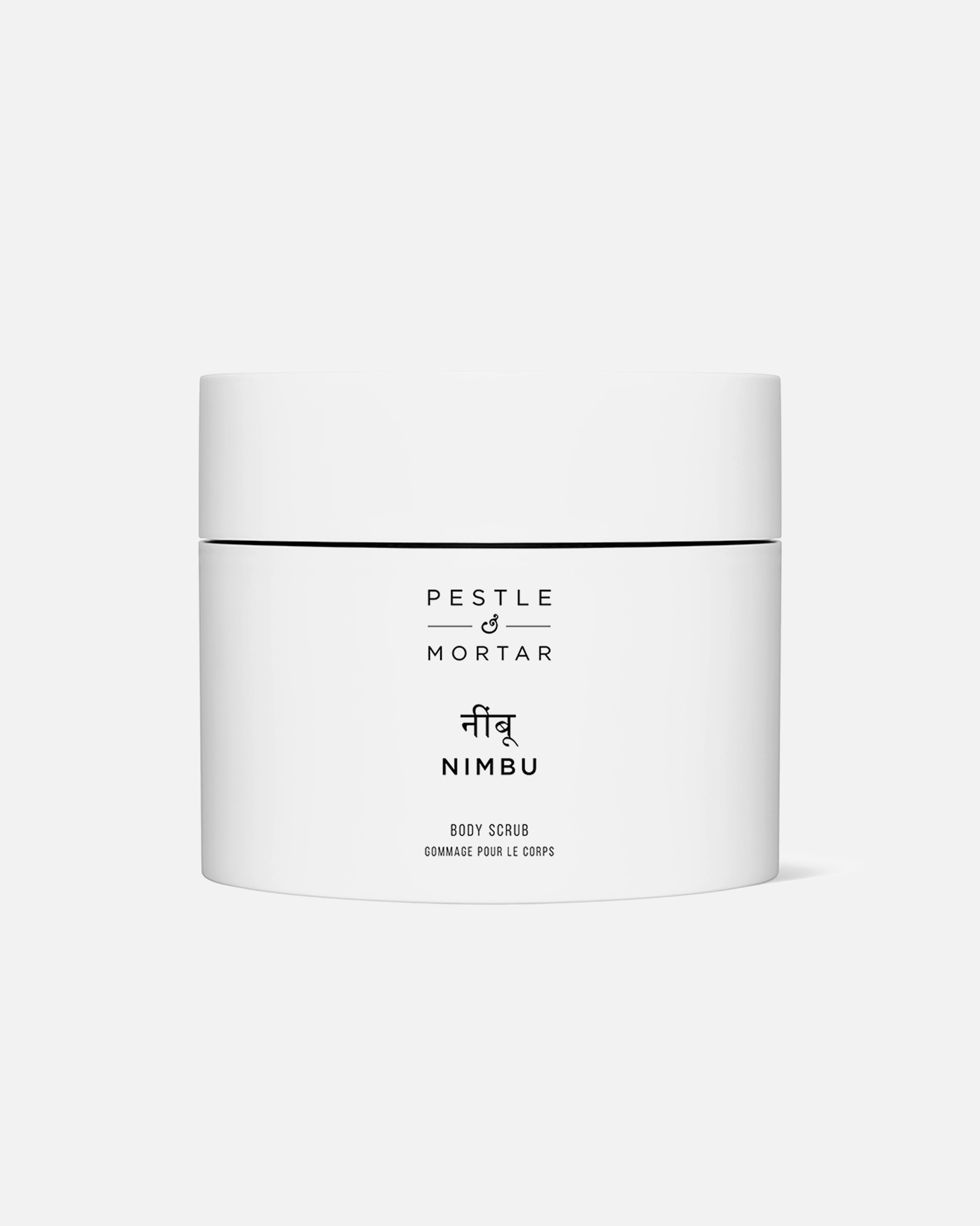 NIMBU Bodyscrub met vijzel en stamper – 200 ml