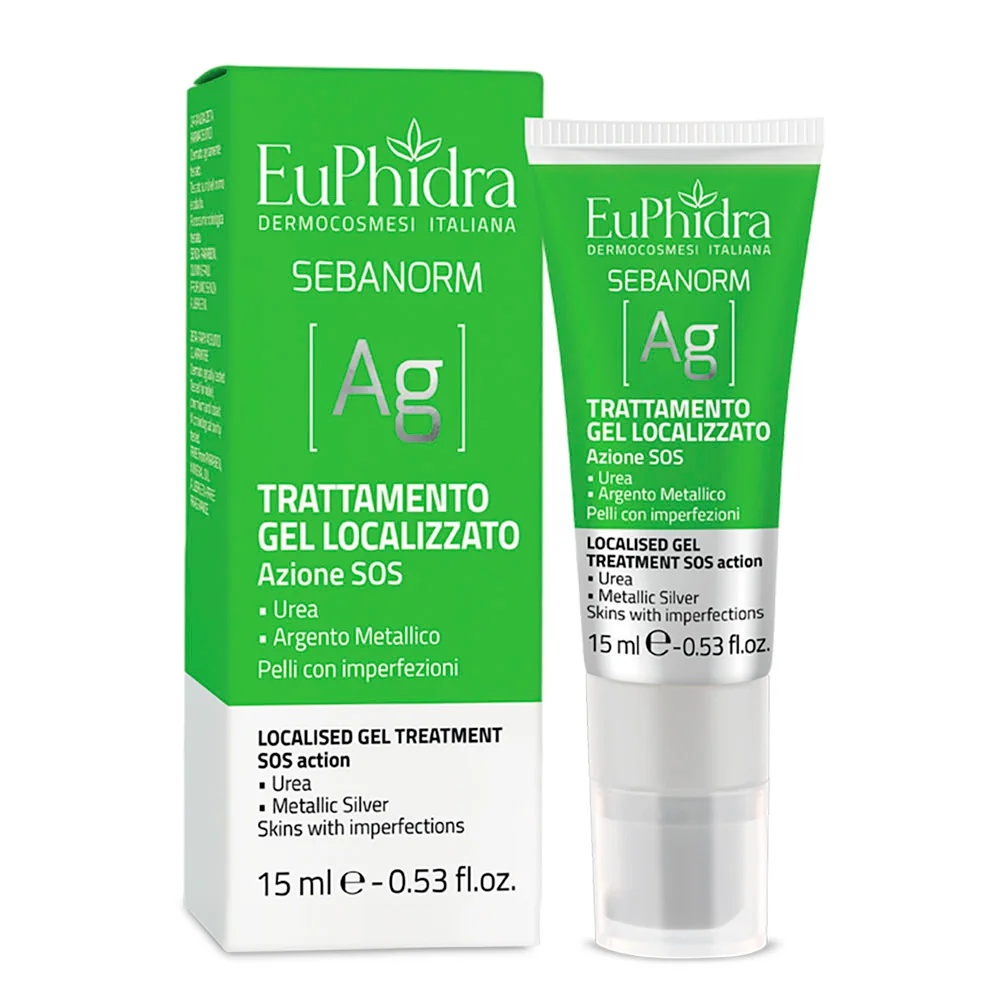 EUPHIDRA EuPhirda Sebanorm Ag SOS Lokale Gelbehandeling 15ml voor de probleemhuid