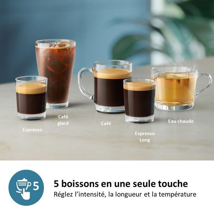 Philips EP3329/70 volautomatische espressomachine, matzwart, 3300-serie met melkschuimer