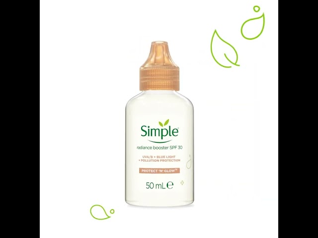 Zosilňovač žiarenia Simple Protect 'N' Glow SPF 30 50ml