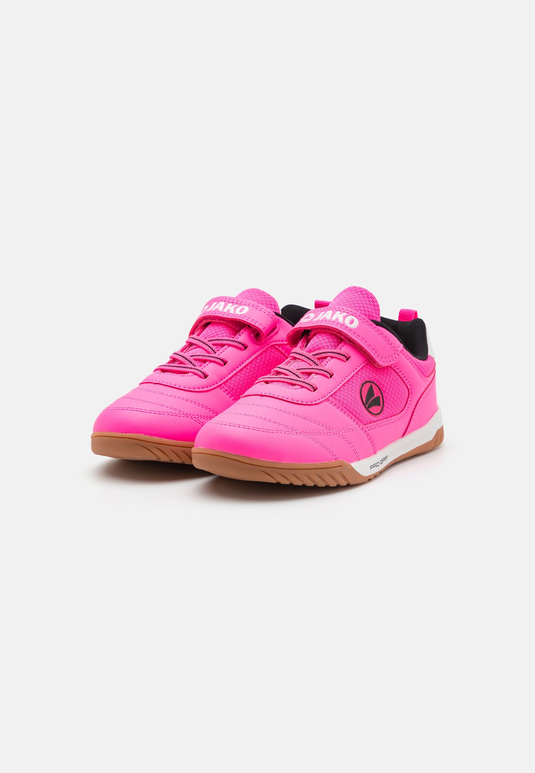 JAKO WINGER UNISEX - Scarpe da tennis multi-campo - rosa neon/nero intenso