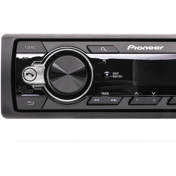 Pioneer MVH-330DAB 1 Din Car Radio, FM/DAB+, USB, Bluetooth