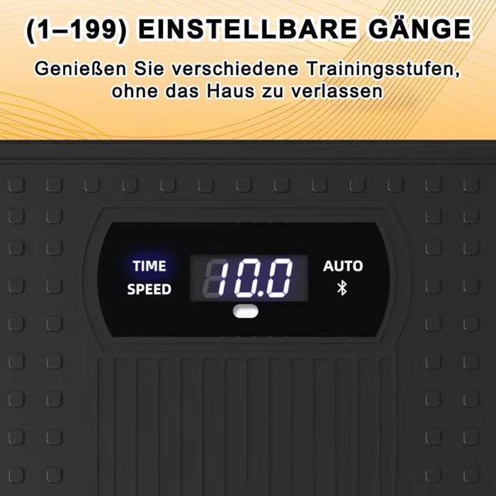 Plateforme Vibrante avec Télécommande – HJKJYX- 199 niveaux -  Compatible Bluetooth-150 kg Max - noir