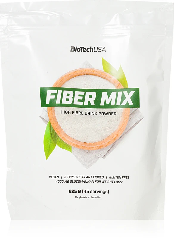 BioTechUSA Fiber Mix prehransko dopolnilo v prahu za pripravo vlaknin