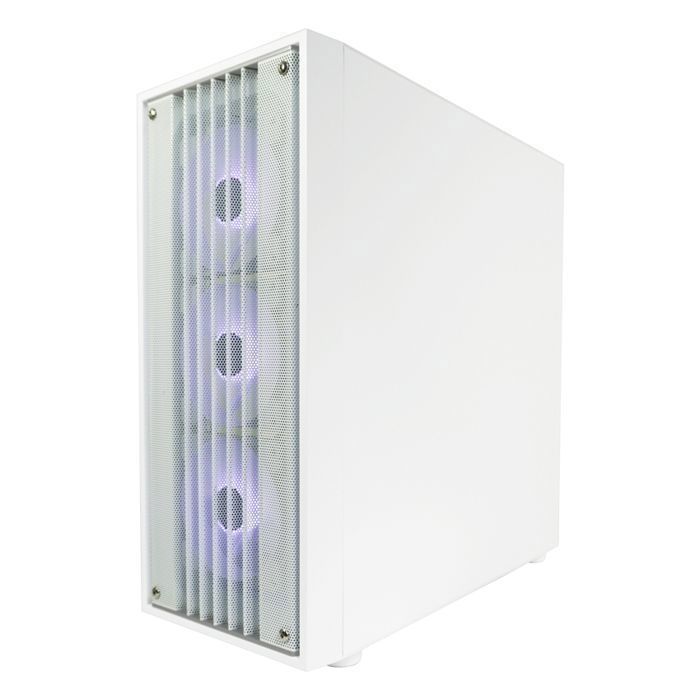 Boîtier PC Gamer - LC-POWER - Gaming 810W - 4 ventilateurs ARGB - Panneau en verre trempé - Compatibilité étendue -  ATX