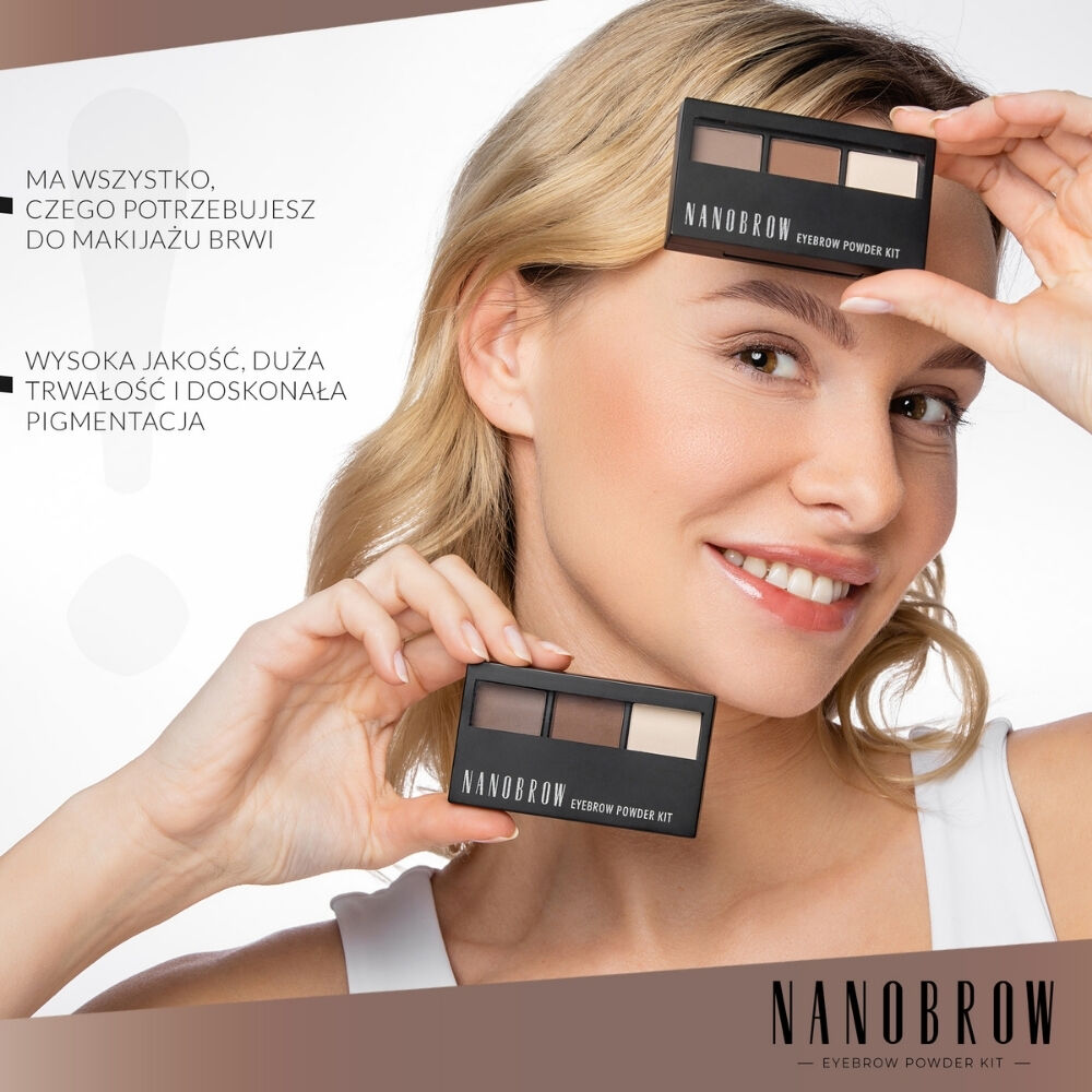 Kit de polvo para cejas Nanobrow