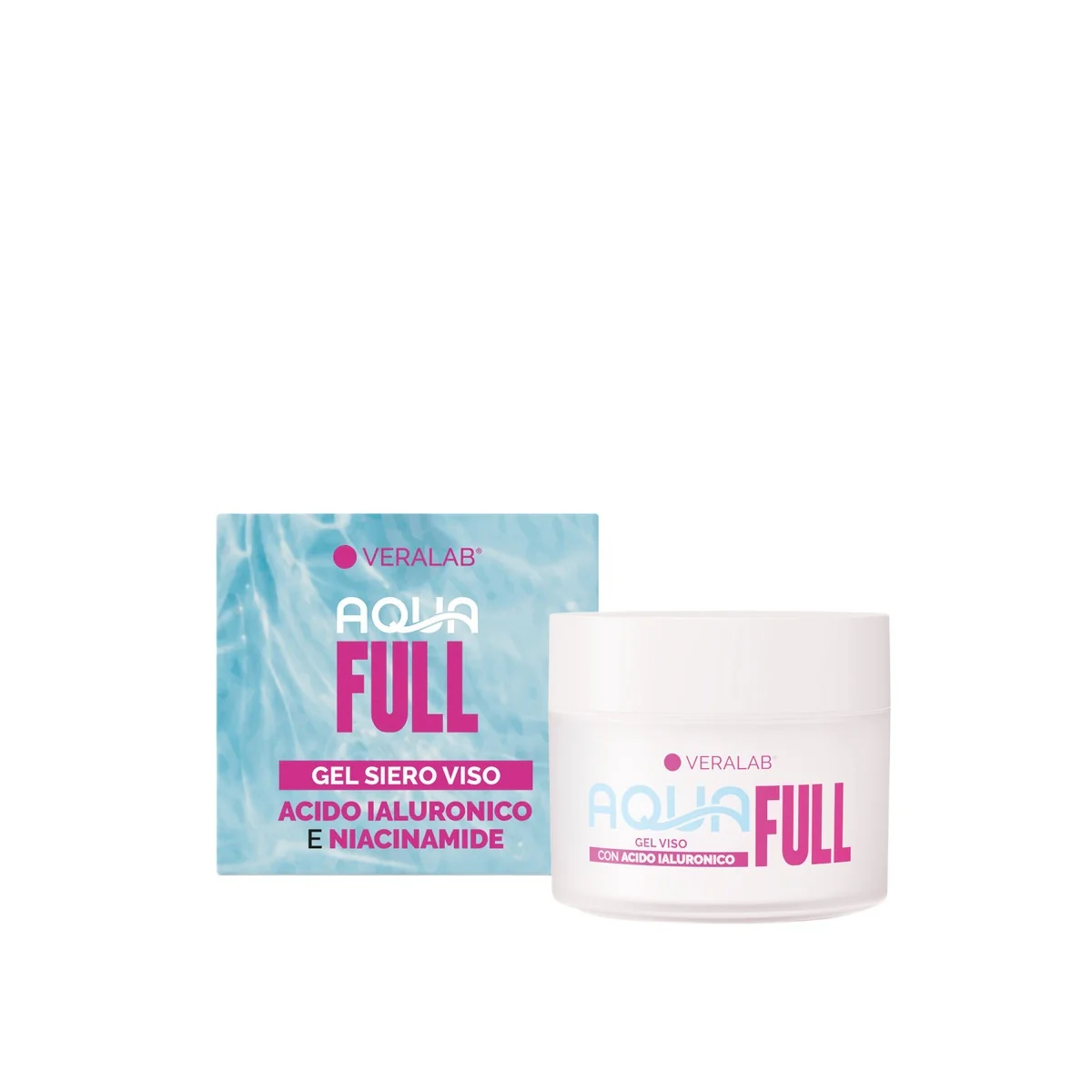 Creme Viso Aquafull - Gel viso idratante, Siero viso idratante