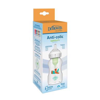 Dojčenská fľaša Dr. Brown's Squirrel Anti-Colic 3M Možnosti 1 kus 1 kus