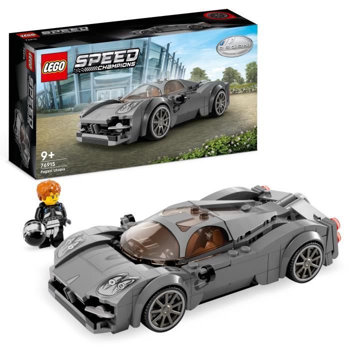LEGO® Speed Champions 76915 Pagani Utopia, Racing Car Toy, Collectible Model Kit