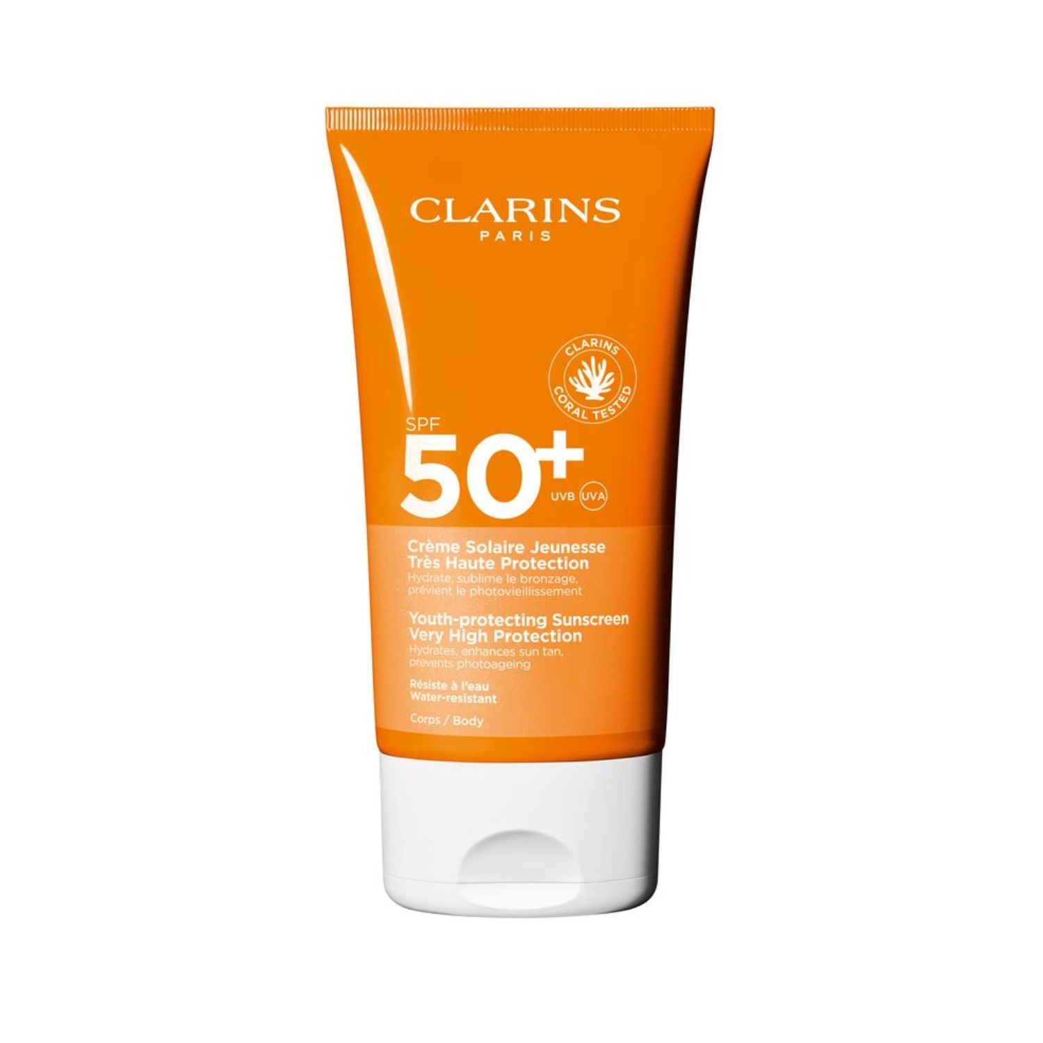 Didelės apsaugos nuo senėjimo kūno kremas nuo saulės SPF 50 Kūno apsauga