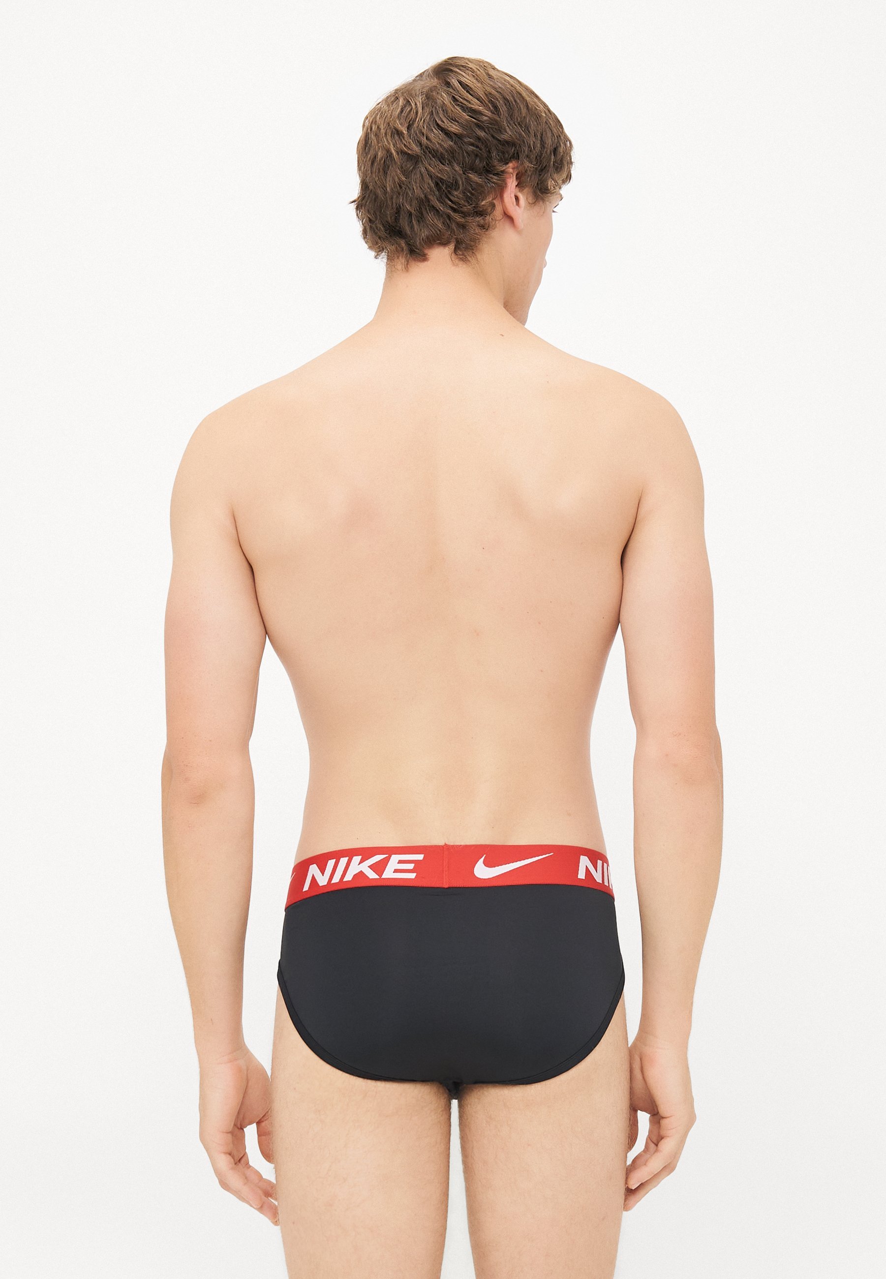 Slip Nike HIP BRIEF confezione da 3 - Slip - nero rosso/nero rosso scuro/nero indaco