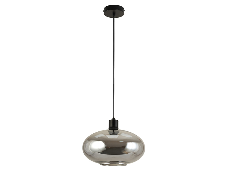 Lampa wisząca Momax Tipo szklana czarna