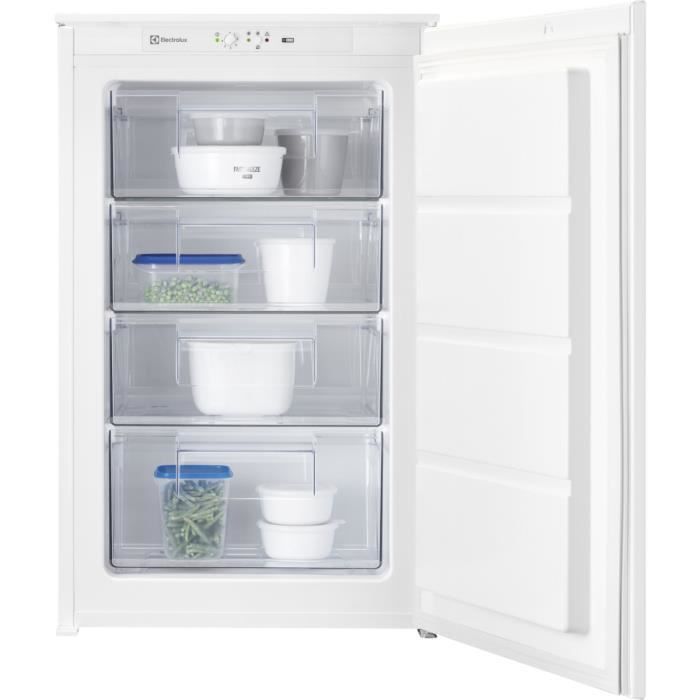 Electrolux LUB3AE88S - Congelatore da incasso - 98L - Raffreddamento statico - L 54 x H 87,3 cm - Montaggio su porta scorrevole