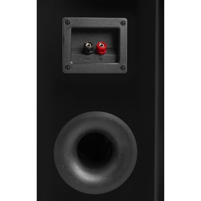 Enceinte colonne Fenton SHF80B - Noir - Puissance 500W - Son de haute qualité