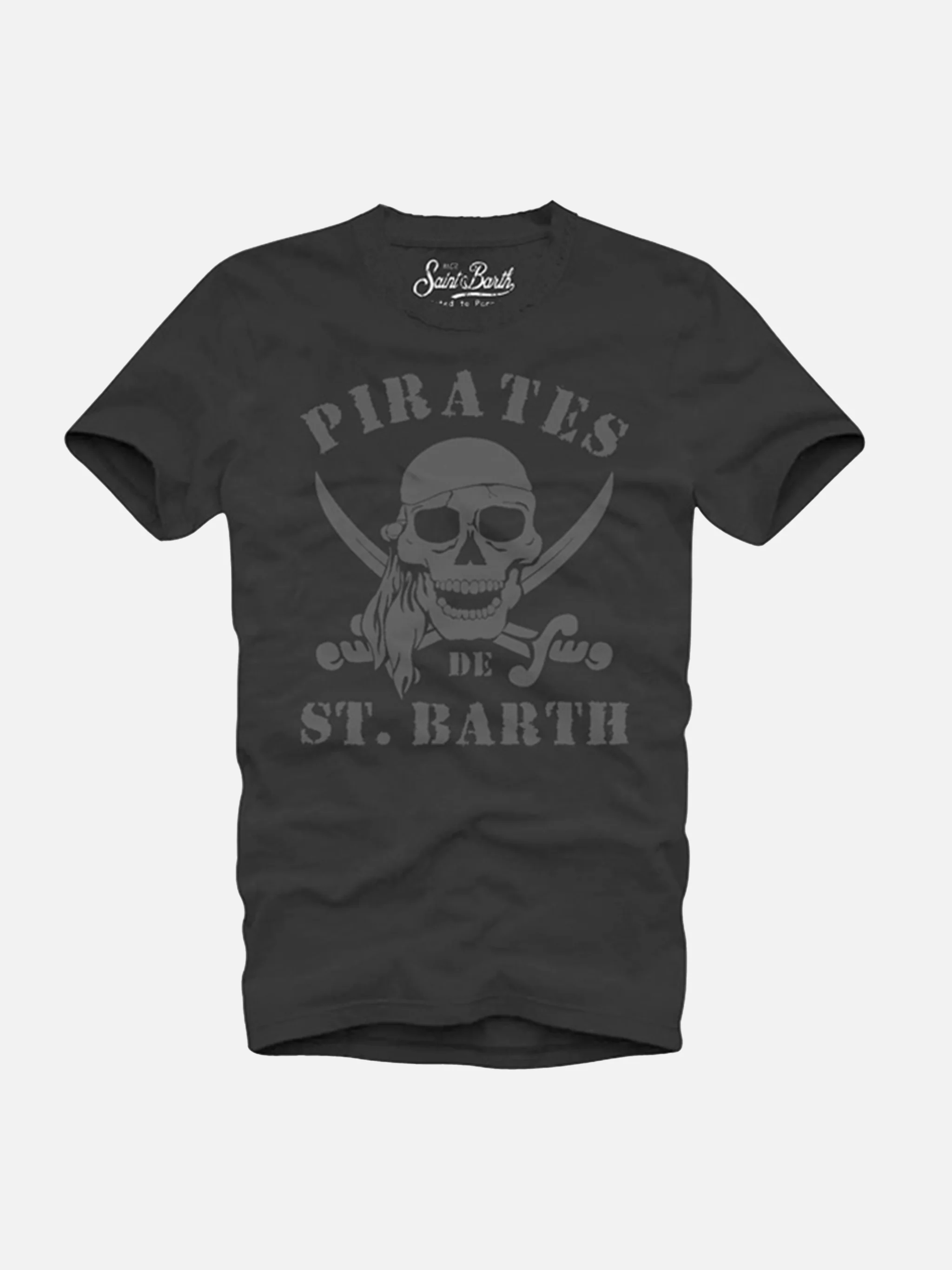 Kinder T-shirt met piratenprint