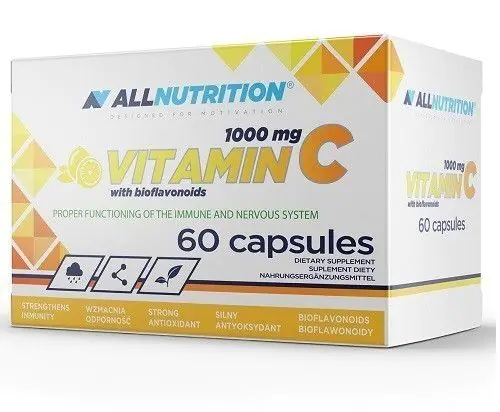 Allnutrition Vitamin C 1000 mg + Bioflawonoidy, Kapsułki