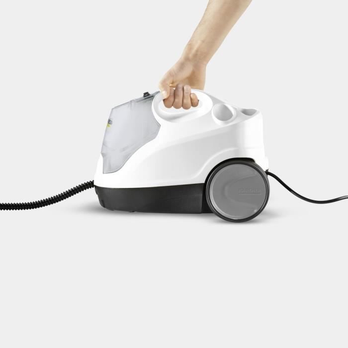 KARCHER SC 4 Easy Fix - Pulitore a vapore - 2000 W - 3,5 bar, autonomia illimitata, elimina fino al 99,9% dei virus e