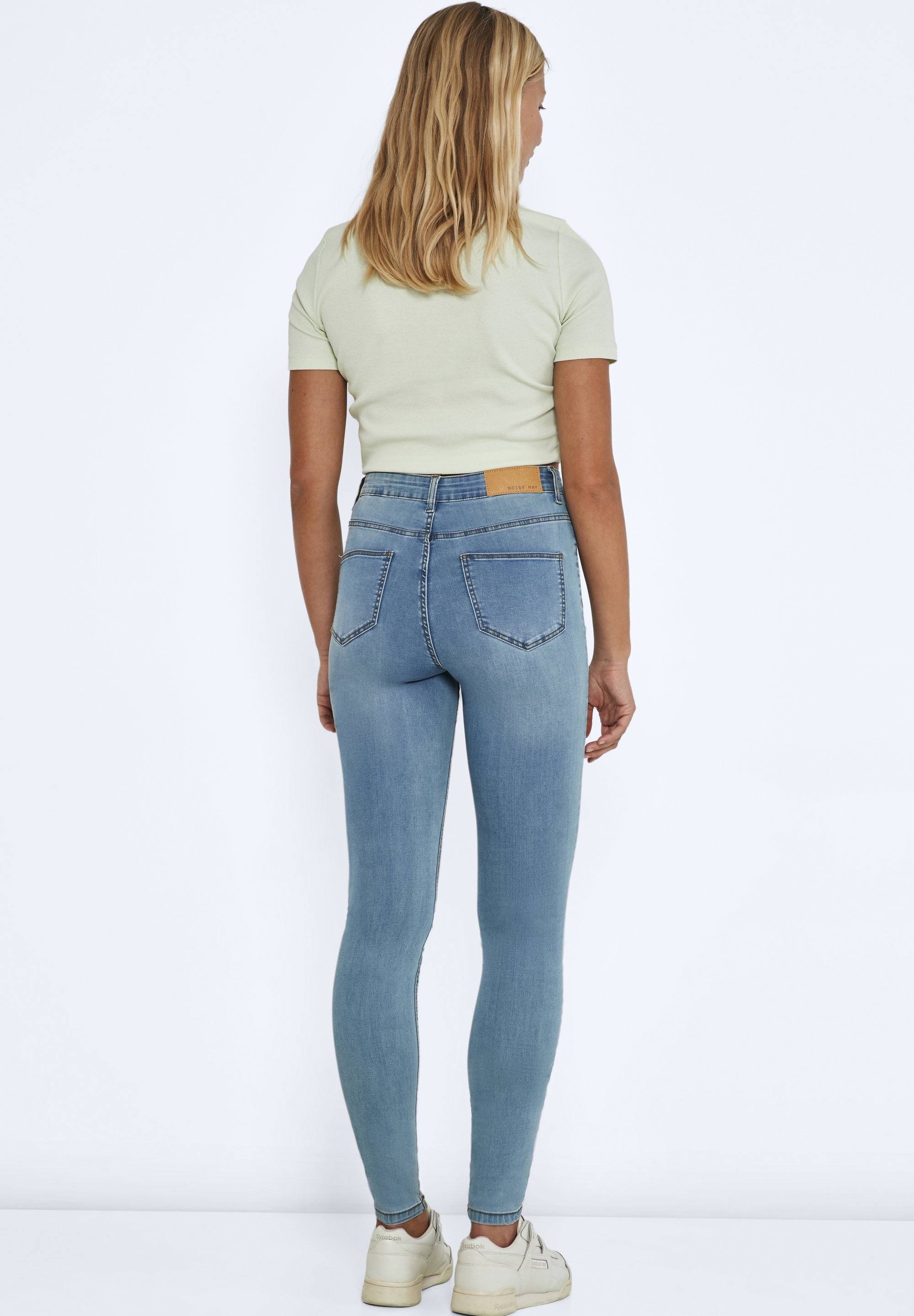 Noisy May NMCALLIE - Jeggings - lichtblauwe denim